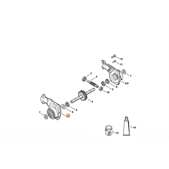 STIHL  Obudowa przekładni 4601 641 0301